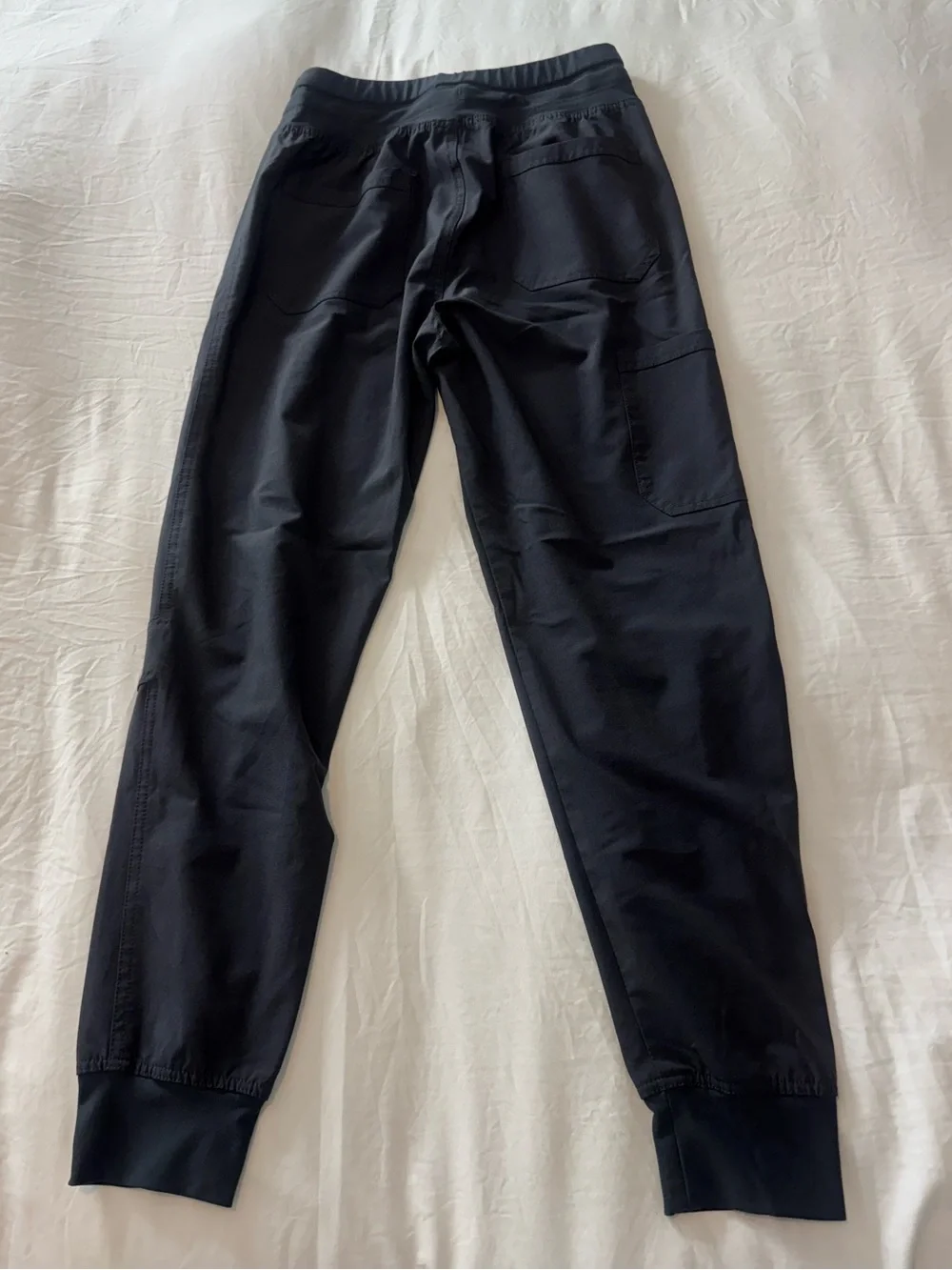 Dark Grey Scrub Jogger Pants
